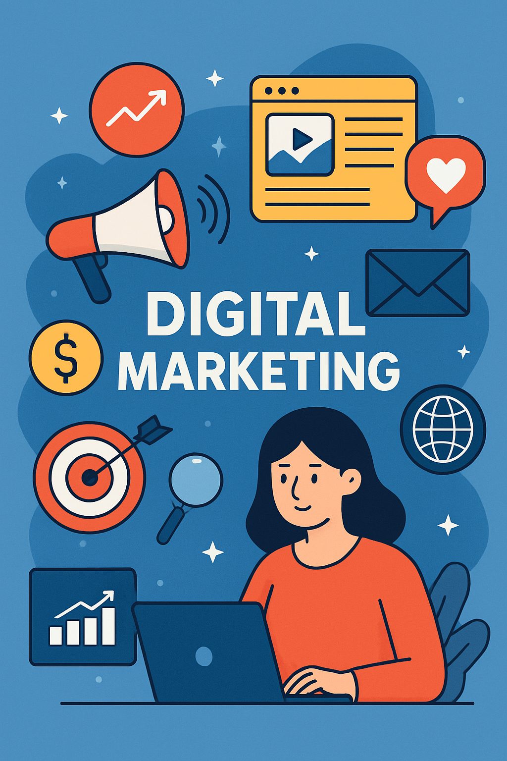 Digital marketing strategies for business growth by Web Garjana Digital Technology