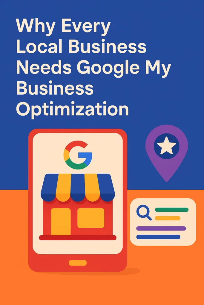 Optimized Google My Business profile for local business visibility